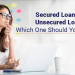 Difference between secured and unsecured business loans